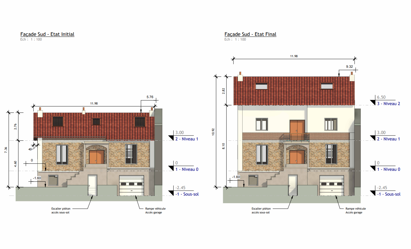 vue façade